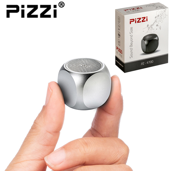 רמקול  PiZZi Mini  Bluetooth אפור