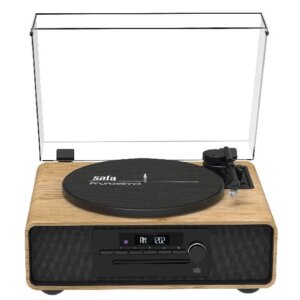 MIC-300 cosy: פטיפון משולב מערכת שמע- נגן CD/ רדיו דיגיטלי