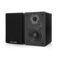 רמקולים אלחוטיים\חוטיים לפטיפונים + שלט WS-602 שחור